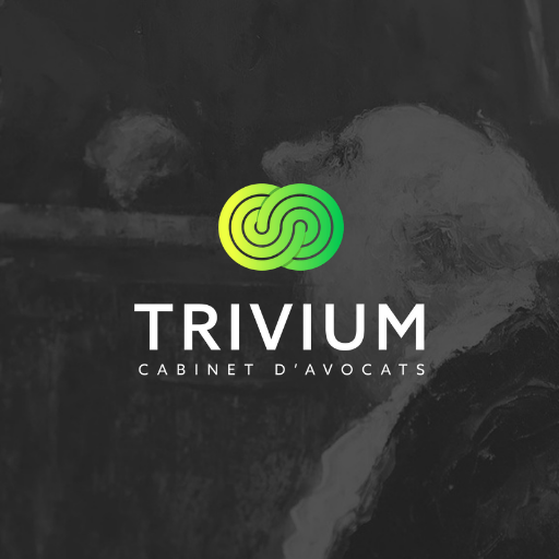 Trivium Insigne et logotype du cabinet d'avocats à Albi, Tarn et Saint-Pierre de La Réunion
